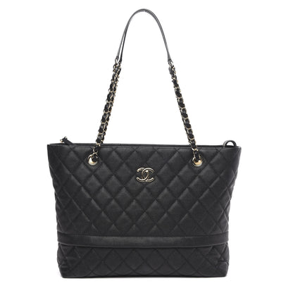 Chanel Caviar Quilted Rolled Up Tote Black 1 of 10