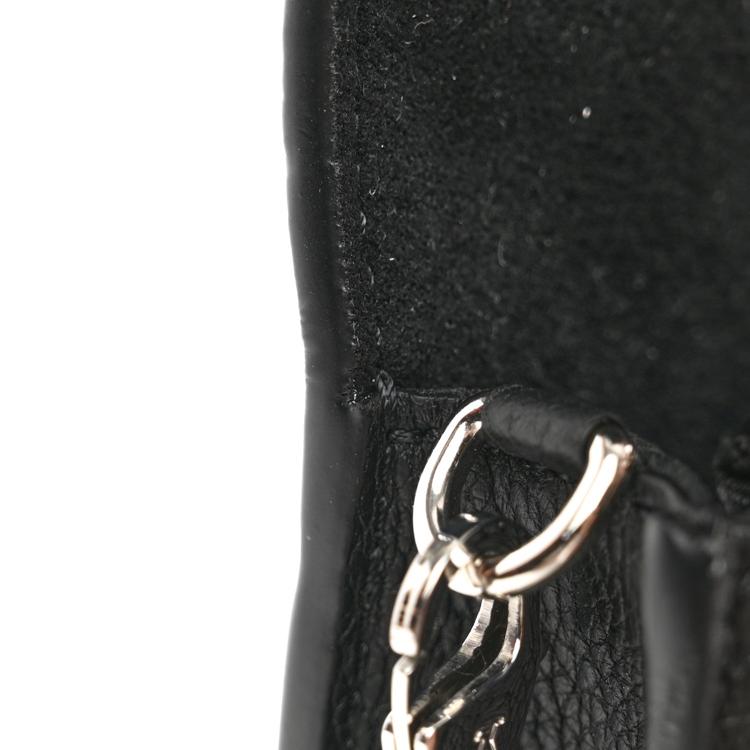 Louis Vuitton Soft Calfskin My Lockme Chain Pochette Black 10 of 11
