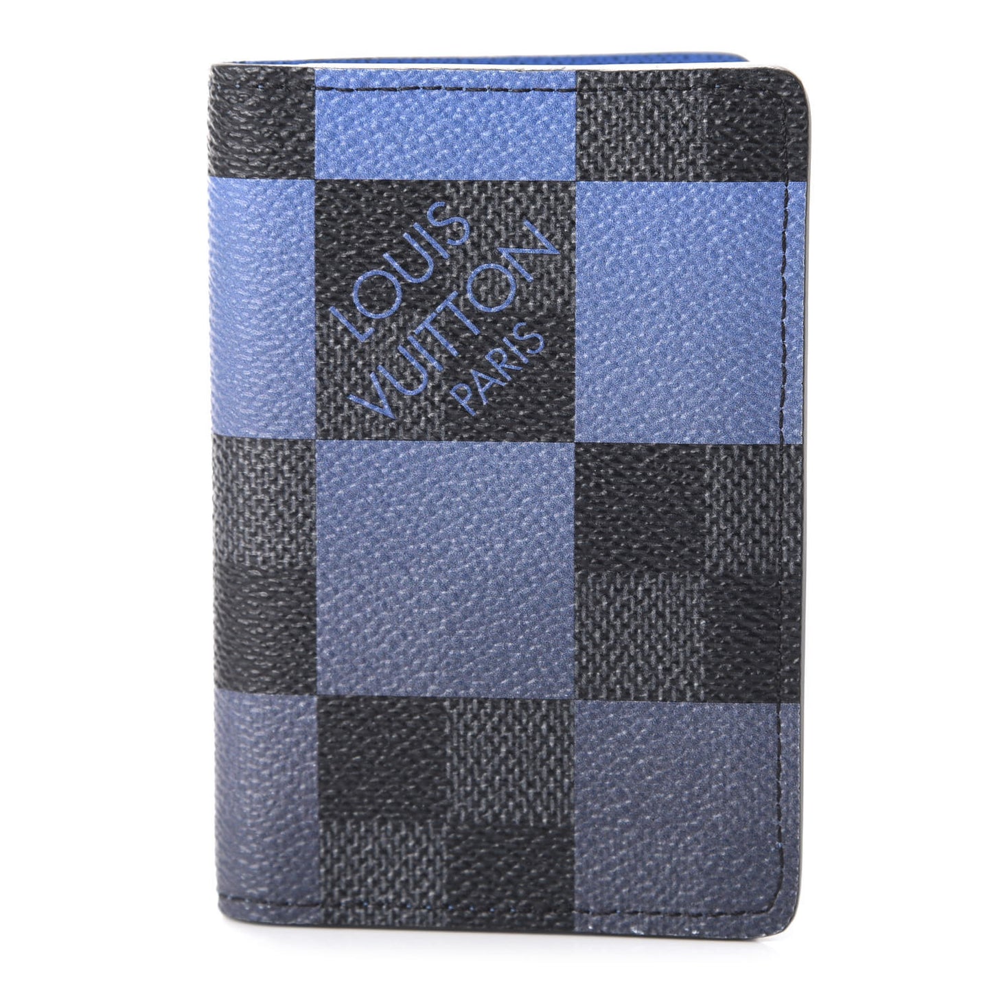Damier Graphite Giant Pocket Organizer Blue