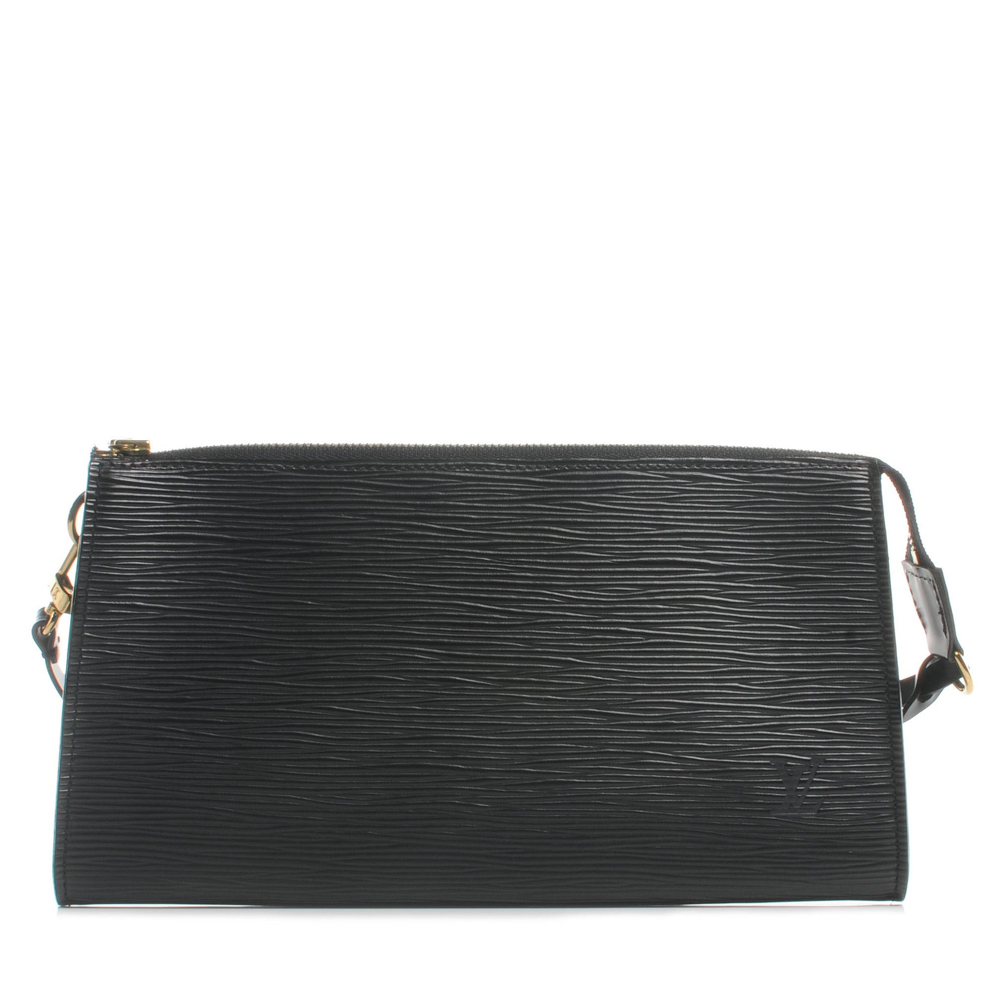 Louis Vuitton Epi Pochette Accessories 21 Black 1 of 7