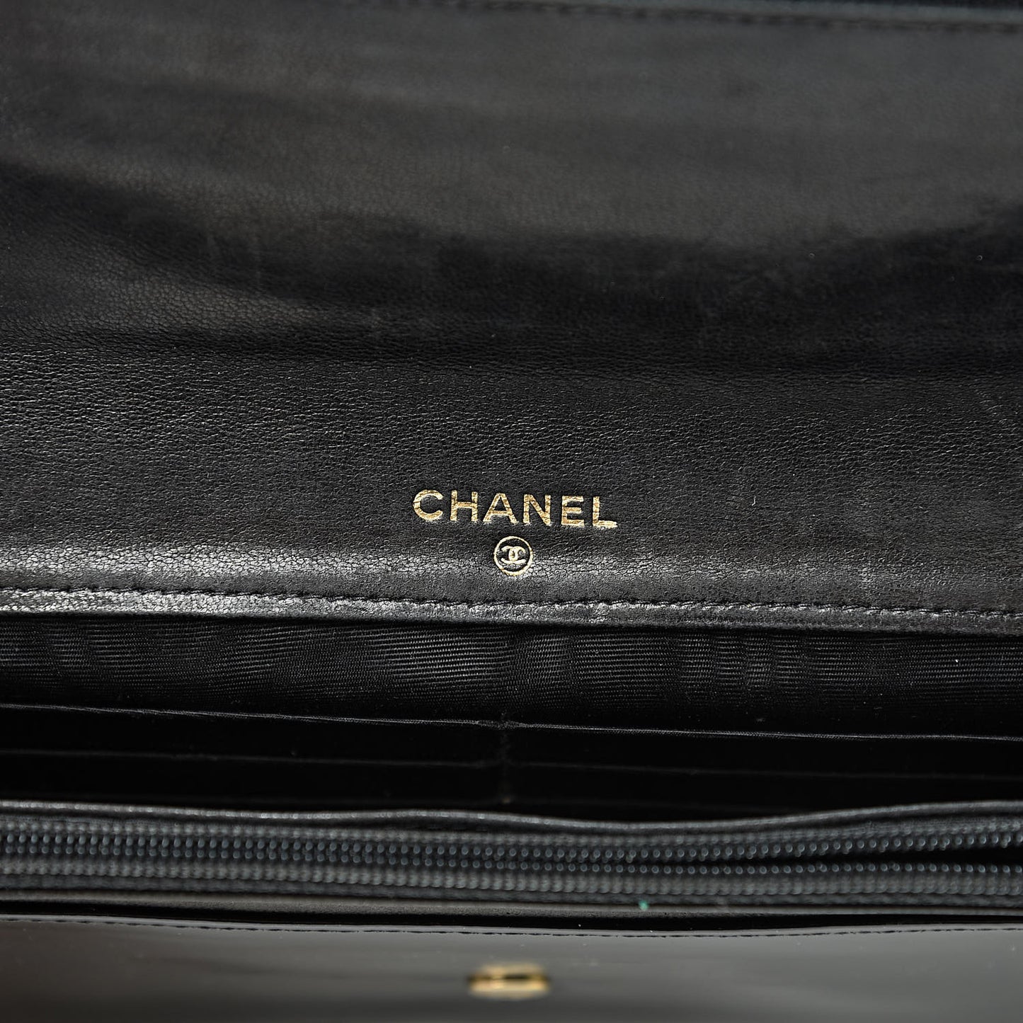 Patent Timeless CC Wallet Black
