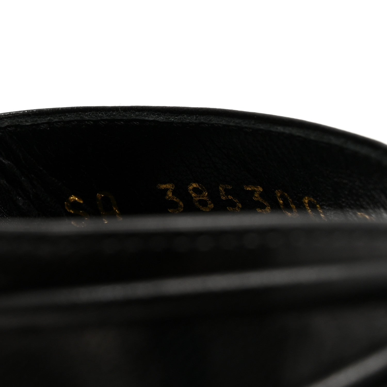 Saint Laurent Vendome Bianca Bow Sandals 36.5 Black 10 of 13