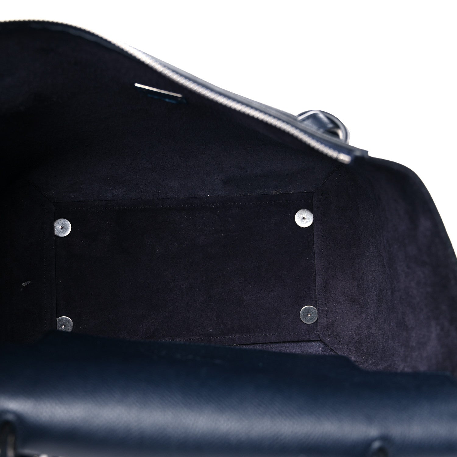 Celine Grained Calfskin Mini Belt Bag Navy 5 of 17