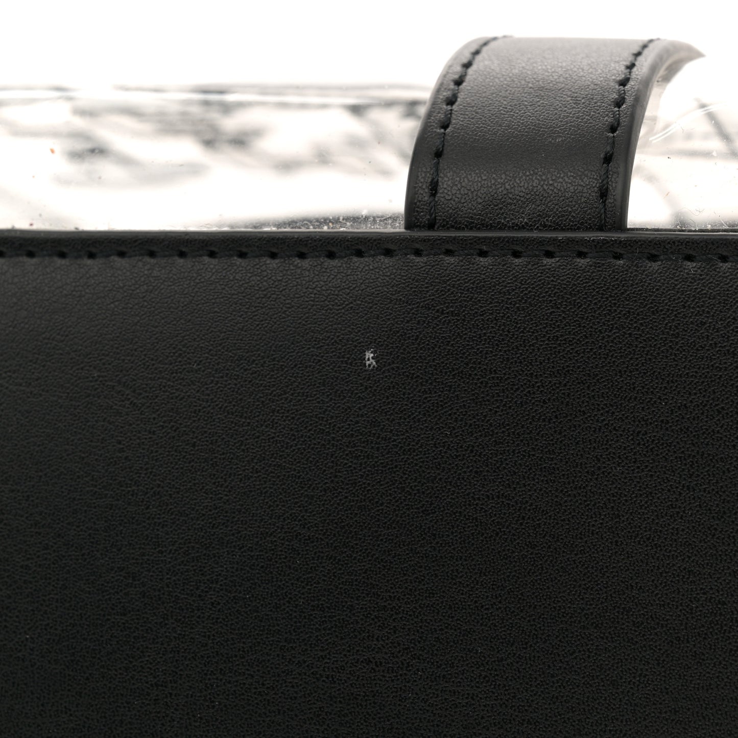 PVC The Small Tote Bag Black