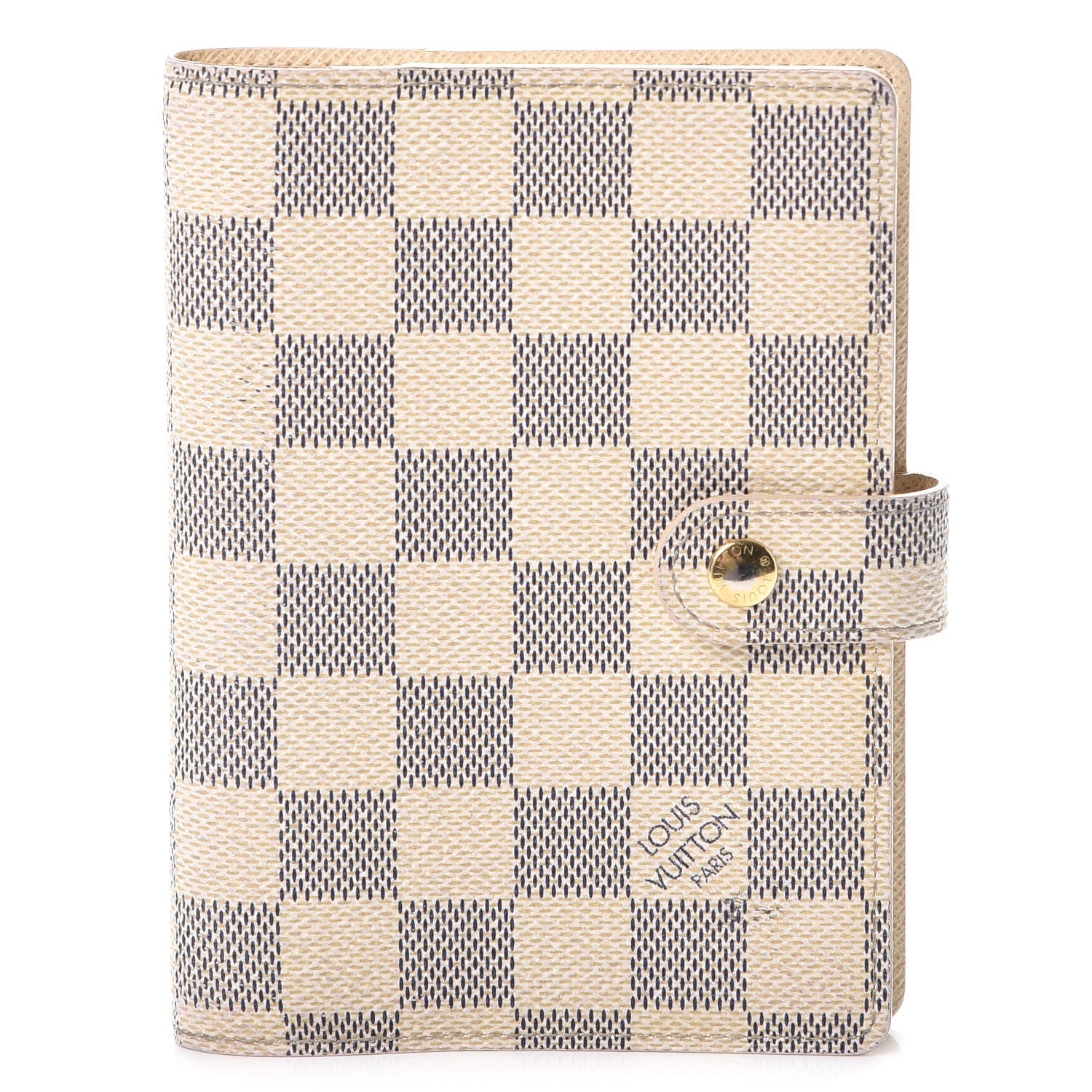 Louis Vuitton Damier Azur Small Ring Agenda Cover 1 of 11