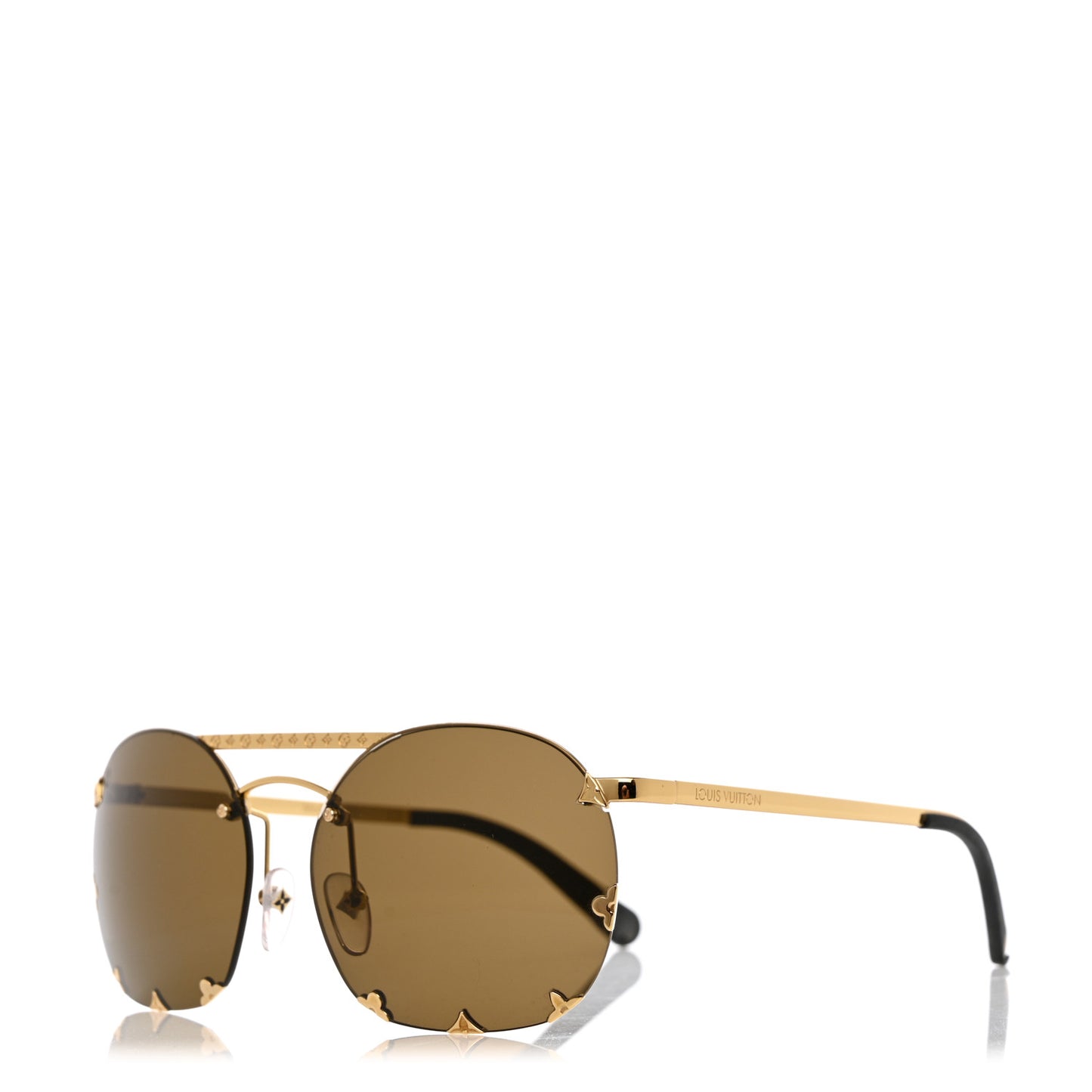 Round Diva Sunglasses Z0958U Brown