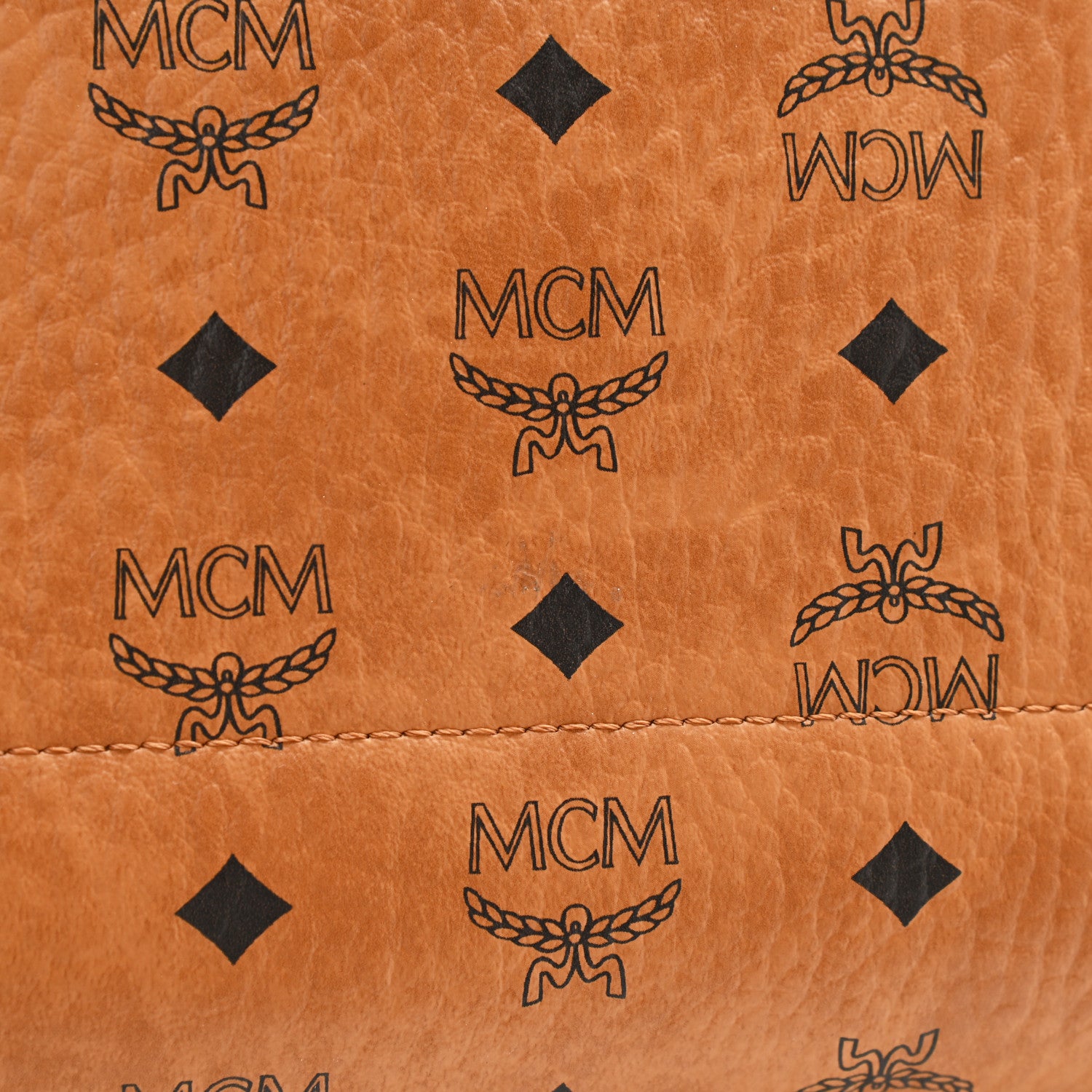 MCM Visetos Medium Luisa Hobo Cognac 11 of 11