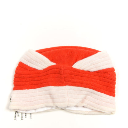 Gucci Wool Crystal GG Headband M Red White 2 of 3