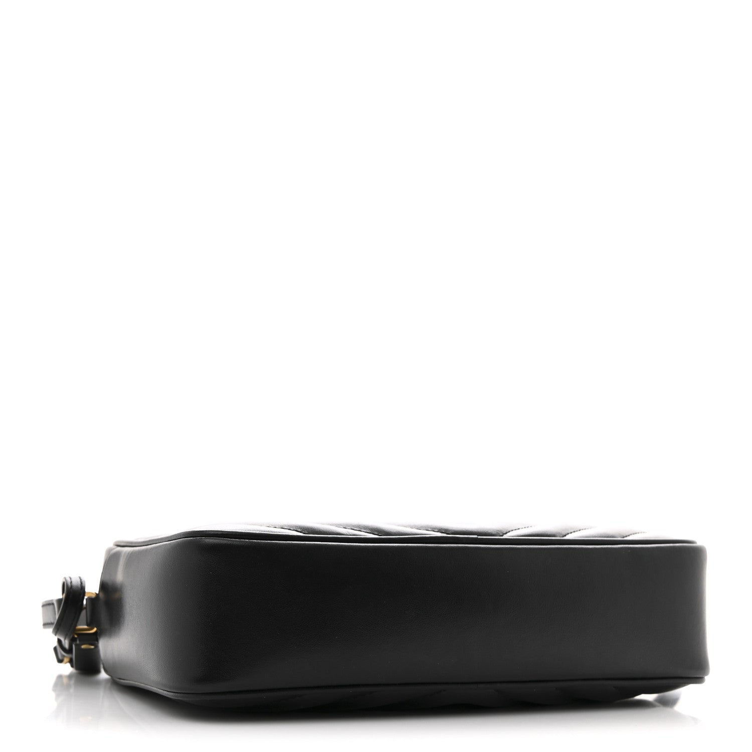 Saint Laurent Calfskin Matelasse Monogram Lou Camera Bag Black 4 of 12