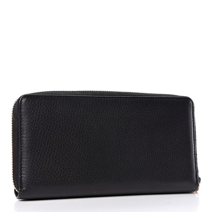 Gucci Calfskin Soho Zip Around Wallet Black 3 of 10