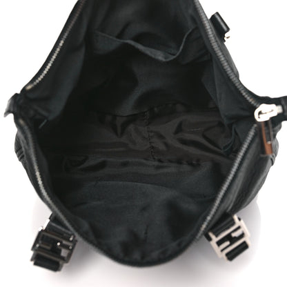 Fendi Crinkled Lambskin Zip Tote Black 5 of 12