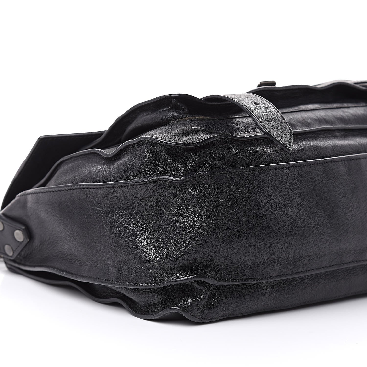 Proenza Schouler Lambskin Medium PS1 Satchel Black 9 of 12
