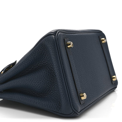 Hermes Togo Birkin 25 Bleu de Prusse 9 of 10