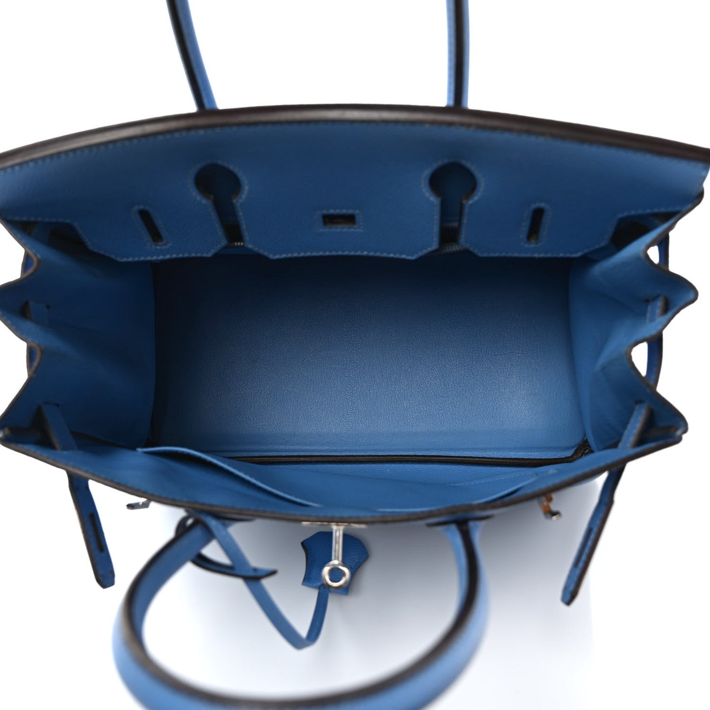 Epsom Birkin 30 Bleu Paradis