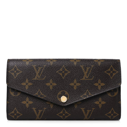 Louis Vuitton Monogram Sarah Wallet NM 1 of 17