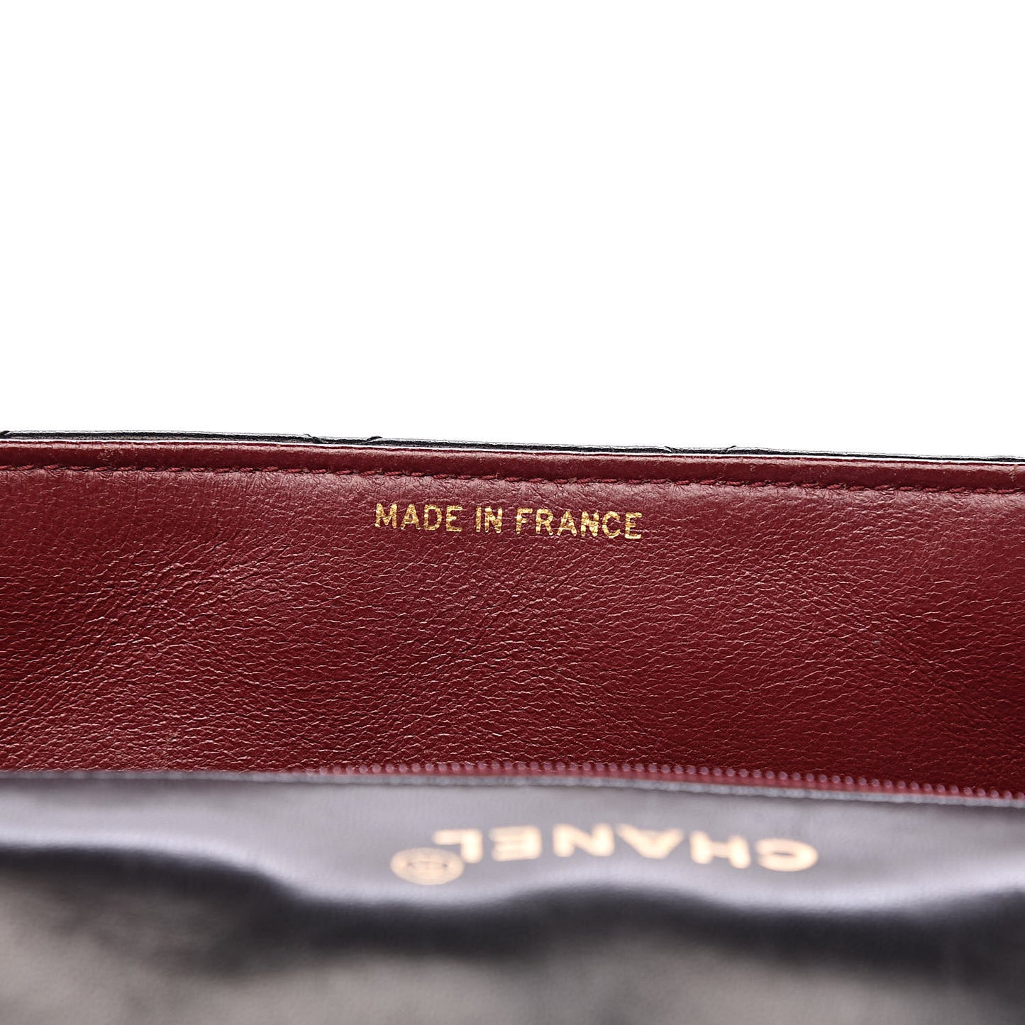 Lambskin Quilted Medium Single Flap Black
