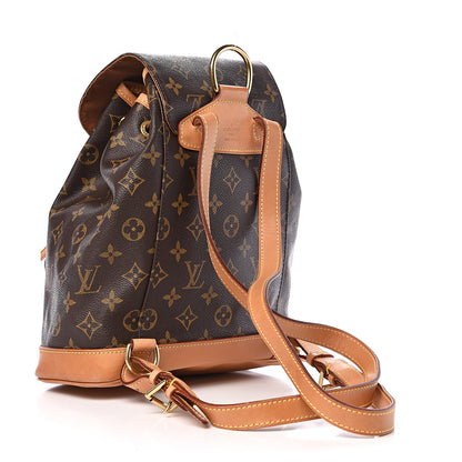 Louis Vuitton Monogram Montsouris MM Backpack 2 of 10