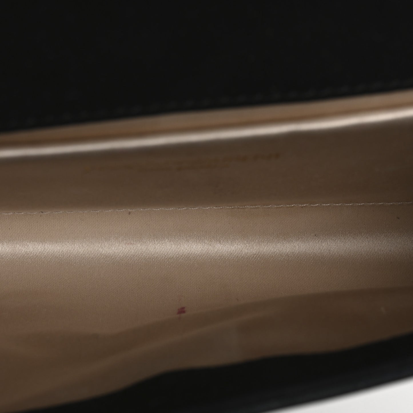 Patent Y-Mail Zip Around Wallet Black