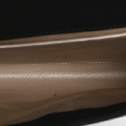 Saint Laurent Patent Y-Mail Zip Around Wallet Black 5 of 12