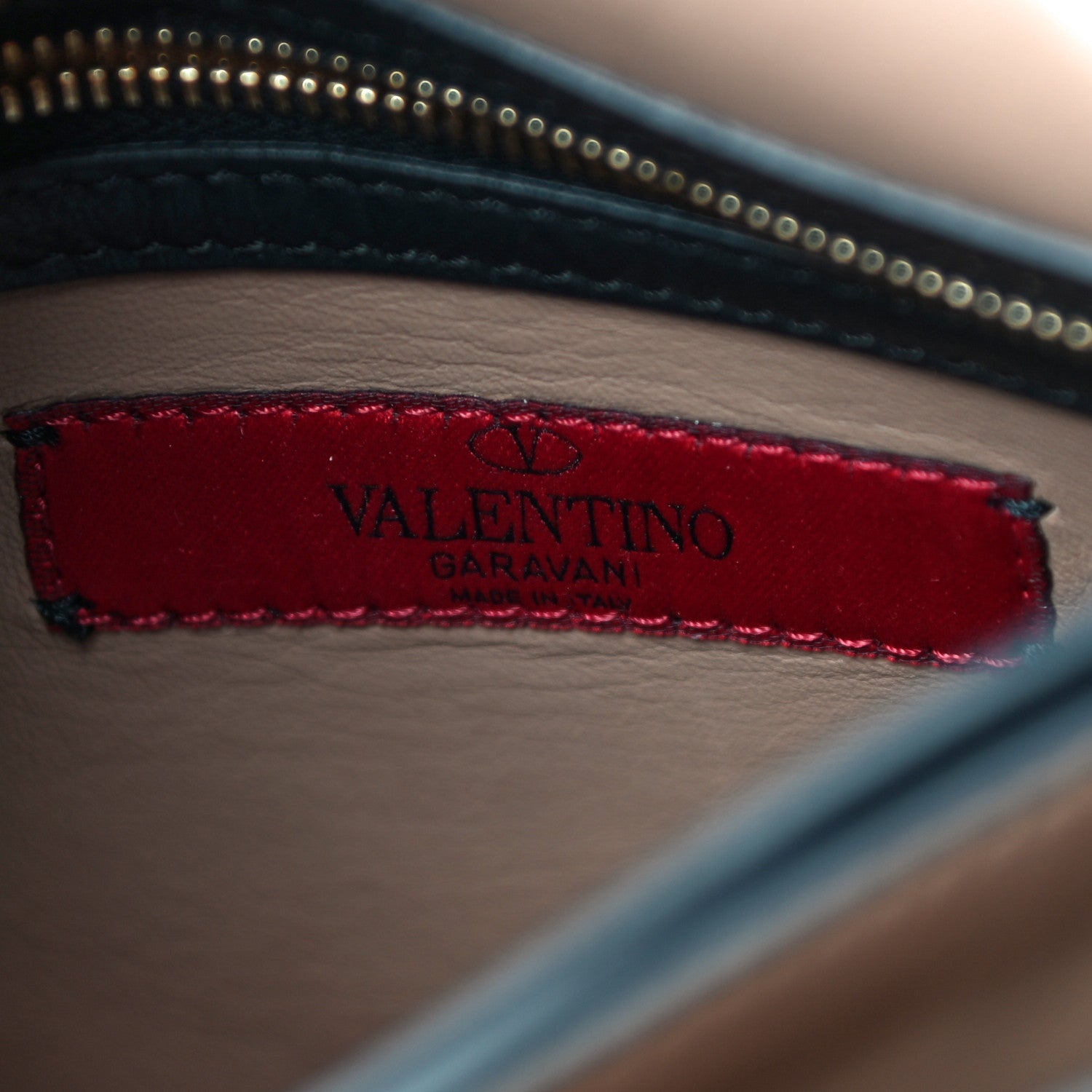 Valentino Garavani Calfskin Studded Colorblock Patchwork Shoulder Bag Multicolor 7 of 16