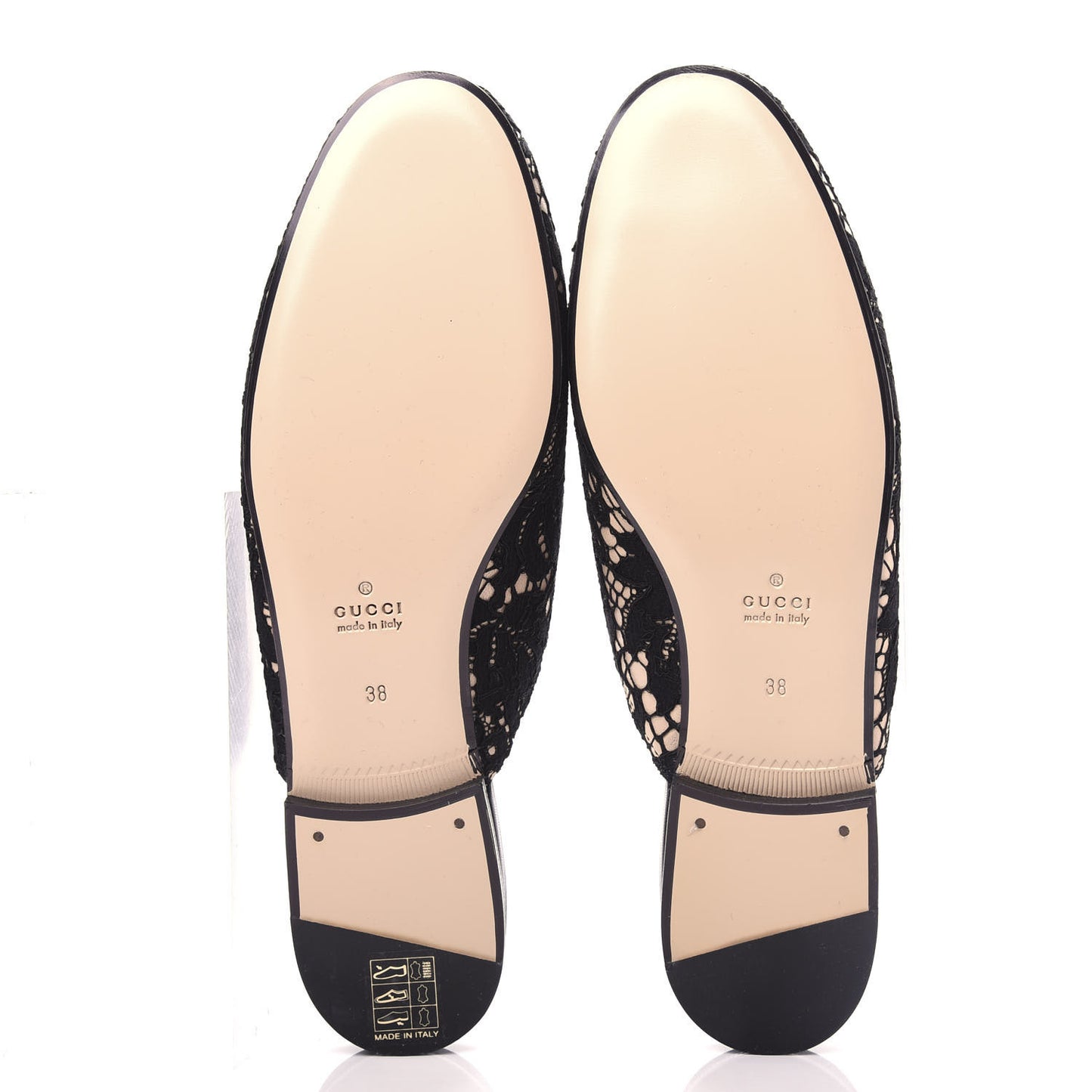 Lace Malaga Kid Womens Princetown Slippers 36 Black Skin Rose