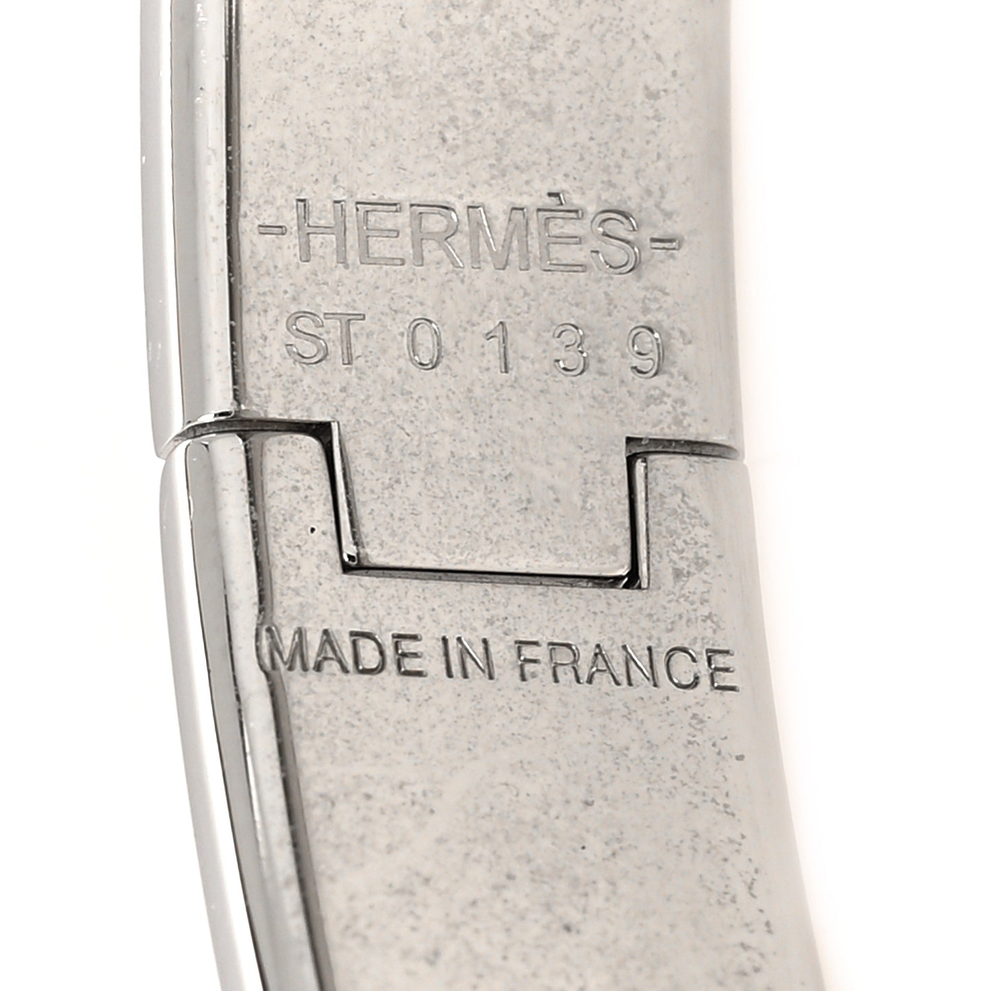 Enamel Narrow Clic Clac H Bracelet PM Rose Dragee