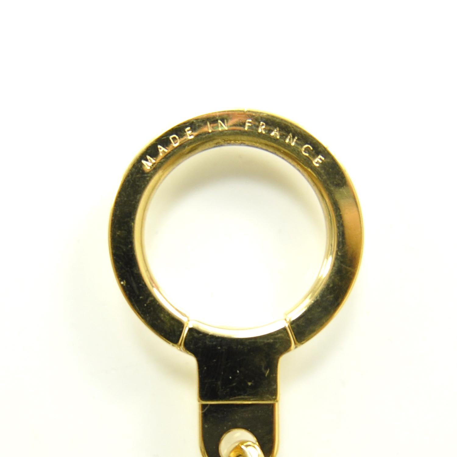 Louis Vuitton Pochette Extender Key Ring Gold 2 of 3