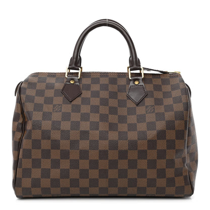 Louis Vuitton Damier Ebene Speedy 30 1 of 12