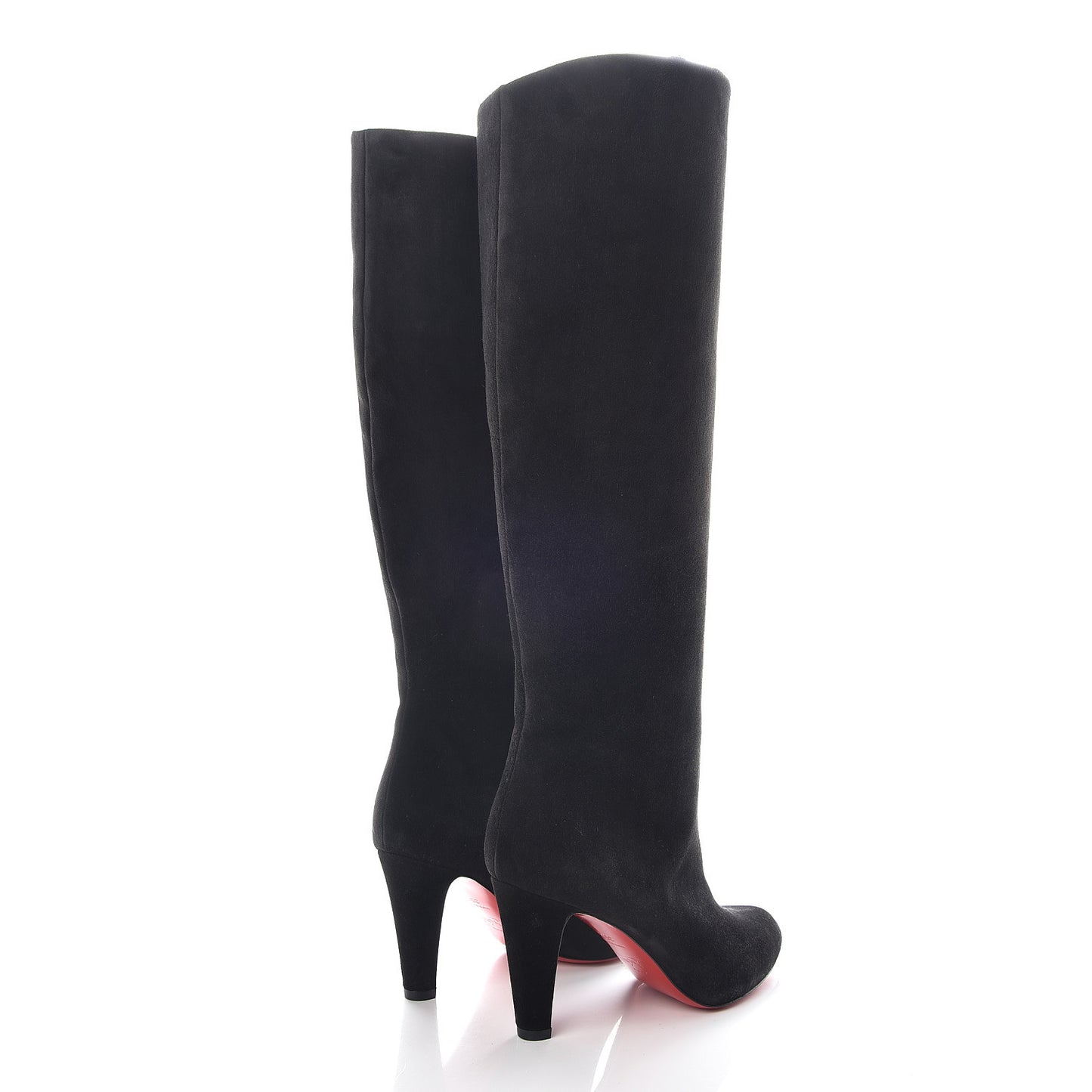 Suede Royal Vicky 120 Boots 35.5 Black