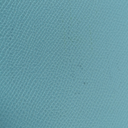 Hermes Epsom Kelly Longue Wallet Bleu Atoll 12 of 13