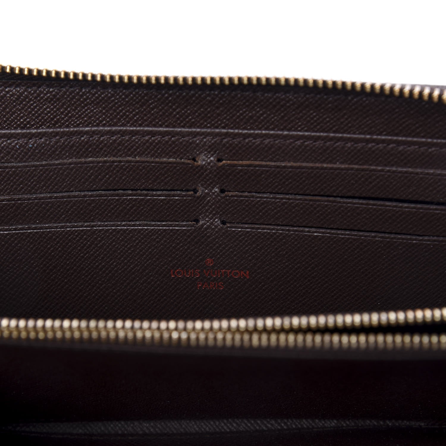 Louis Vuitton Damier Ebene Zippy Wallet 6 of 10