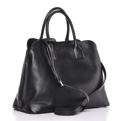 Prada Saffiano Cuir Open Promenade Tote Black 3 of 8