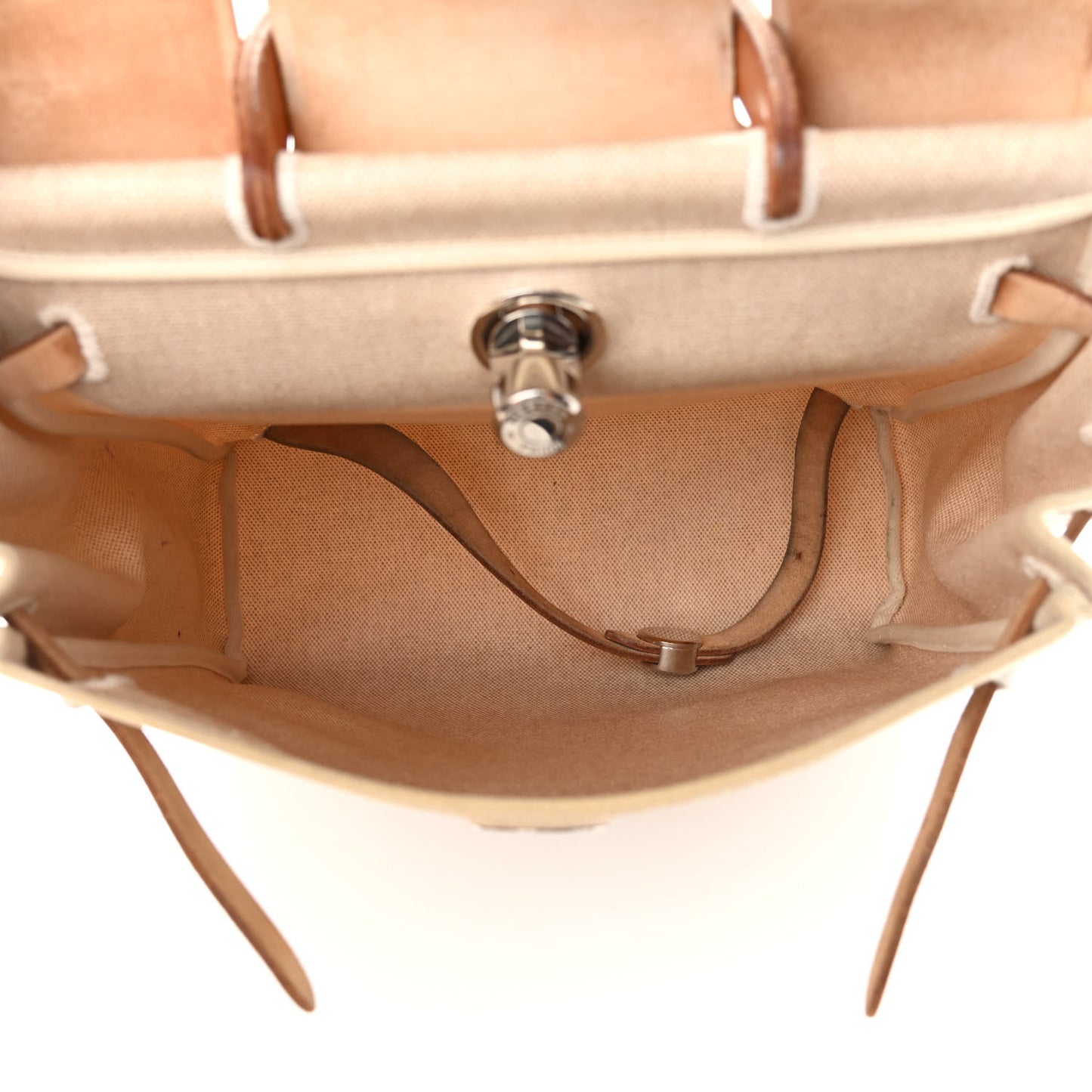 Vache Hunter Criss Viking Herbag a Dos Retourne Backpack Ecru Beige Naturel