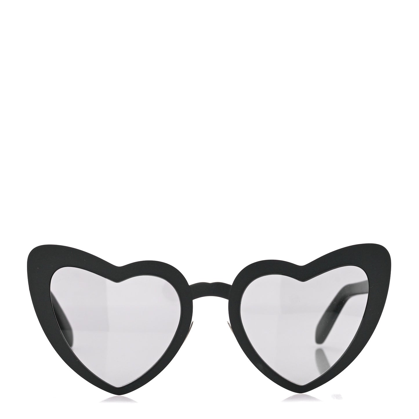 Acetate Heart Frame Loulou SL181 Sunglasses Black