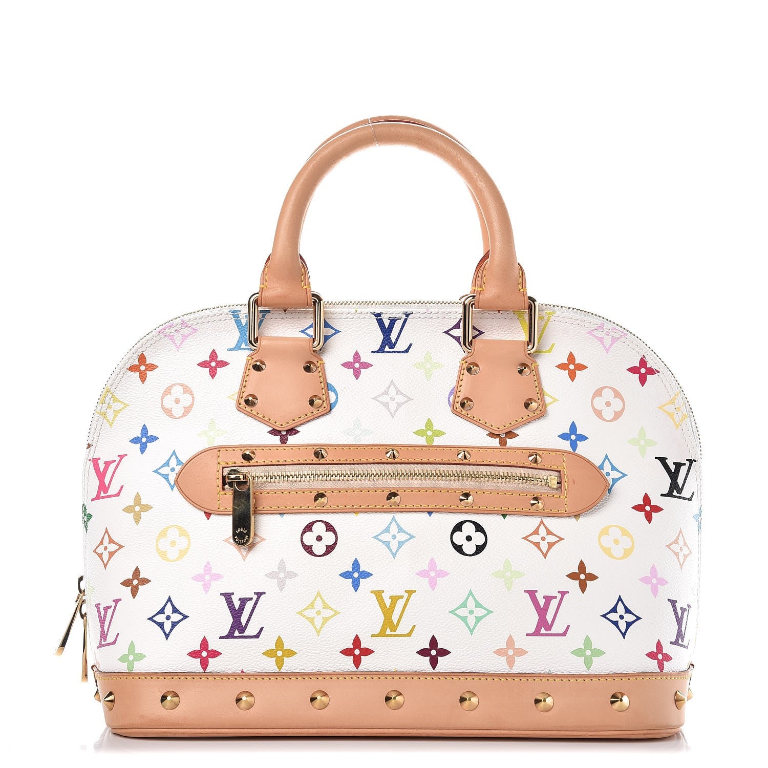 Louis Vuitton Monogram Multicolor Alma White 1 of 6
