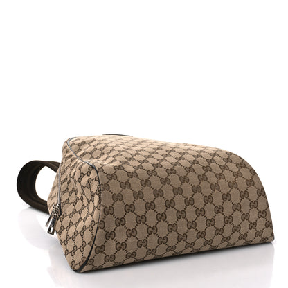 Gucci Monogram Travel Backpack Dark Brown 4 of 9