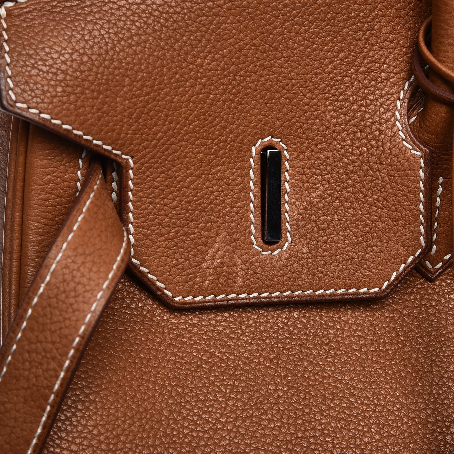 Natural Barenia Faubourg Birkin 35 Fauve