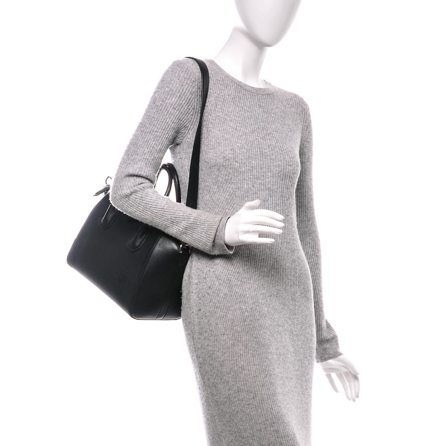 Givenchy Sugar Goatskin Small Antigona Black 2 of 6