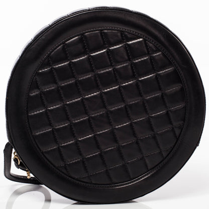Chanel Lambskin Quilted CC Wristlet Black 3 of 9