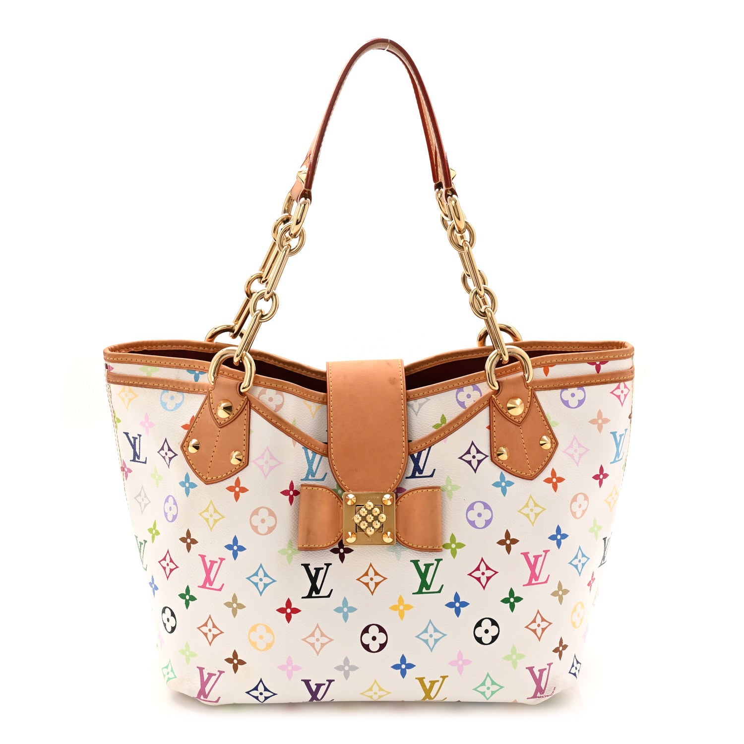 Louis Vuitton Monogram Multicolor Annie GM White 1 of 14