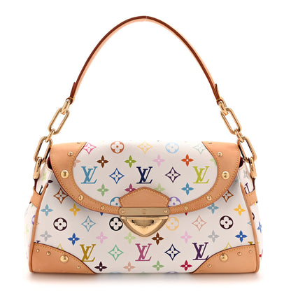 Louis Vuitton Monogram Multicolor Beverly MM White 1 of 10