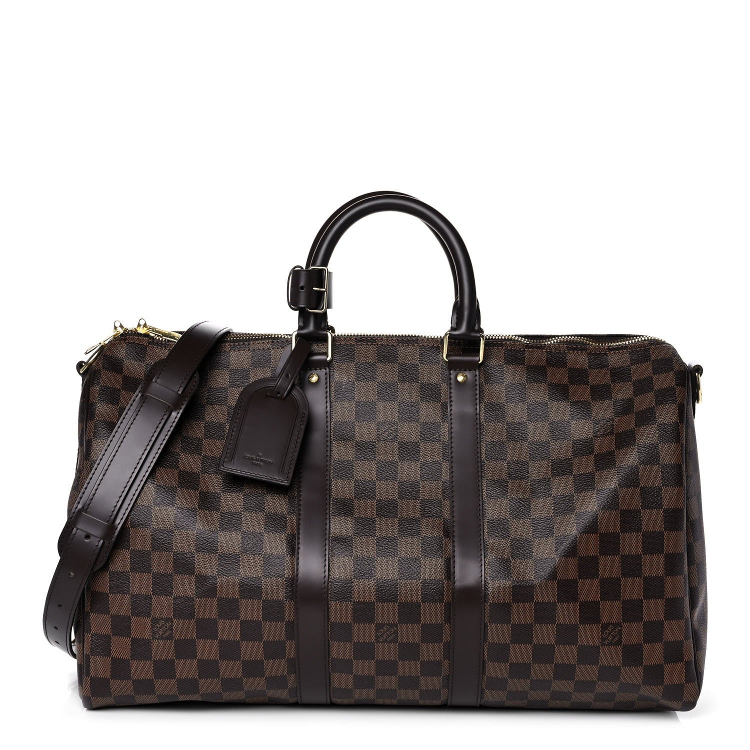 Louis Vuitton Damier Ebene Keepall Bandouliere 45 1 of 15