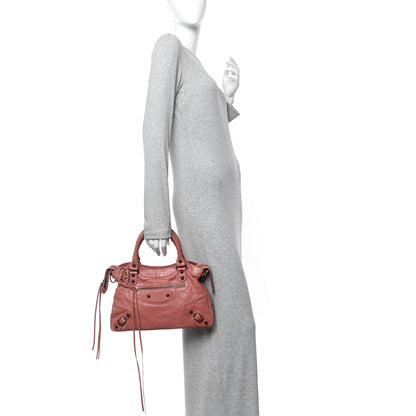Balenciaga Agneau Classic Hardware Town Rose Bruyere 2 of 11