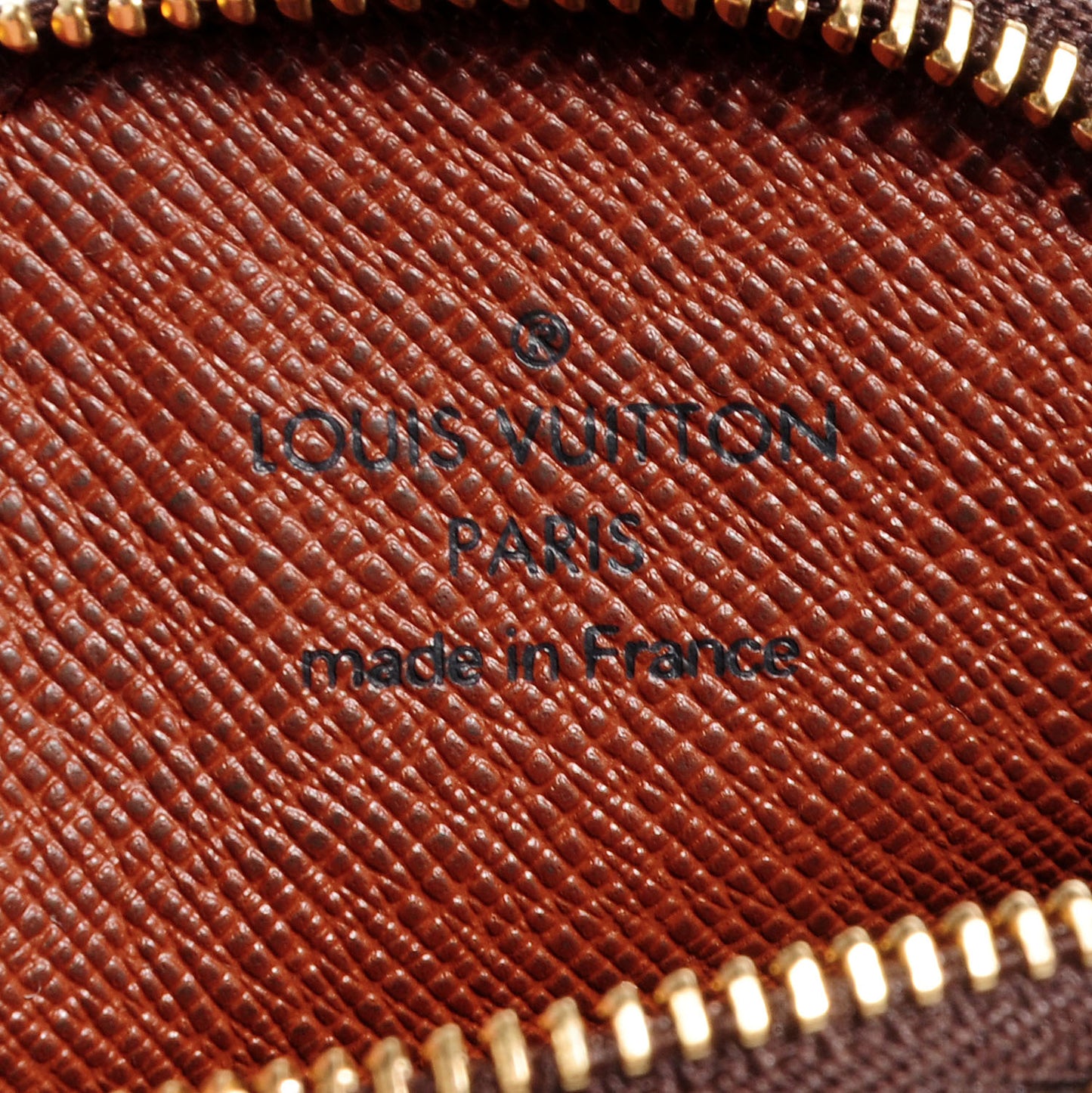 Monogram Round Coin Purse