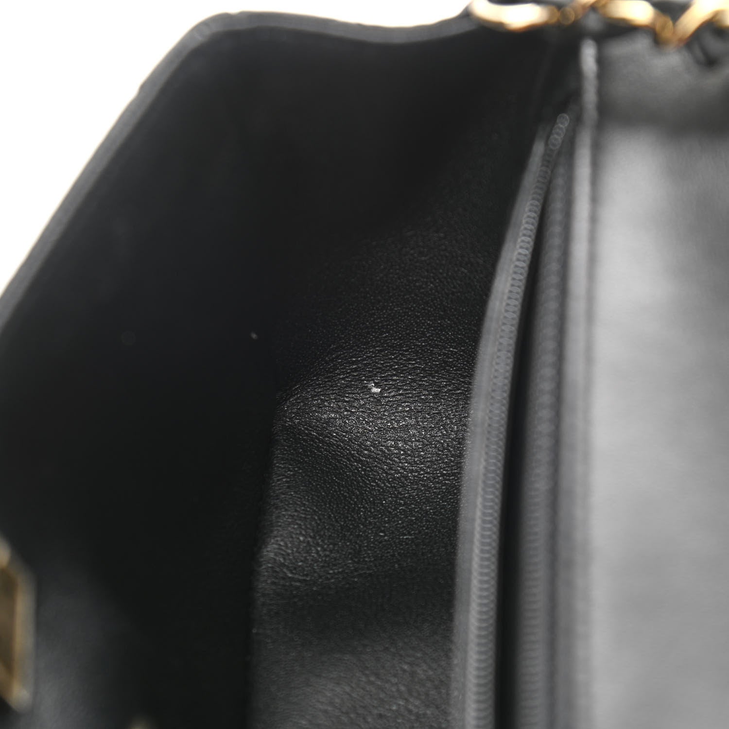 Chanel Lambskin Quilted Mini Rectangular Flap Black 11 of 13
