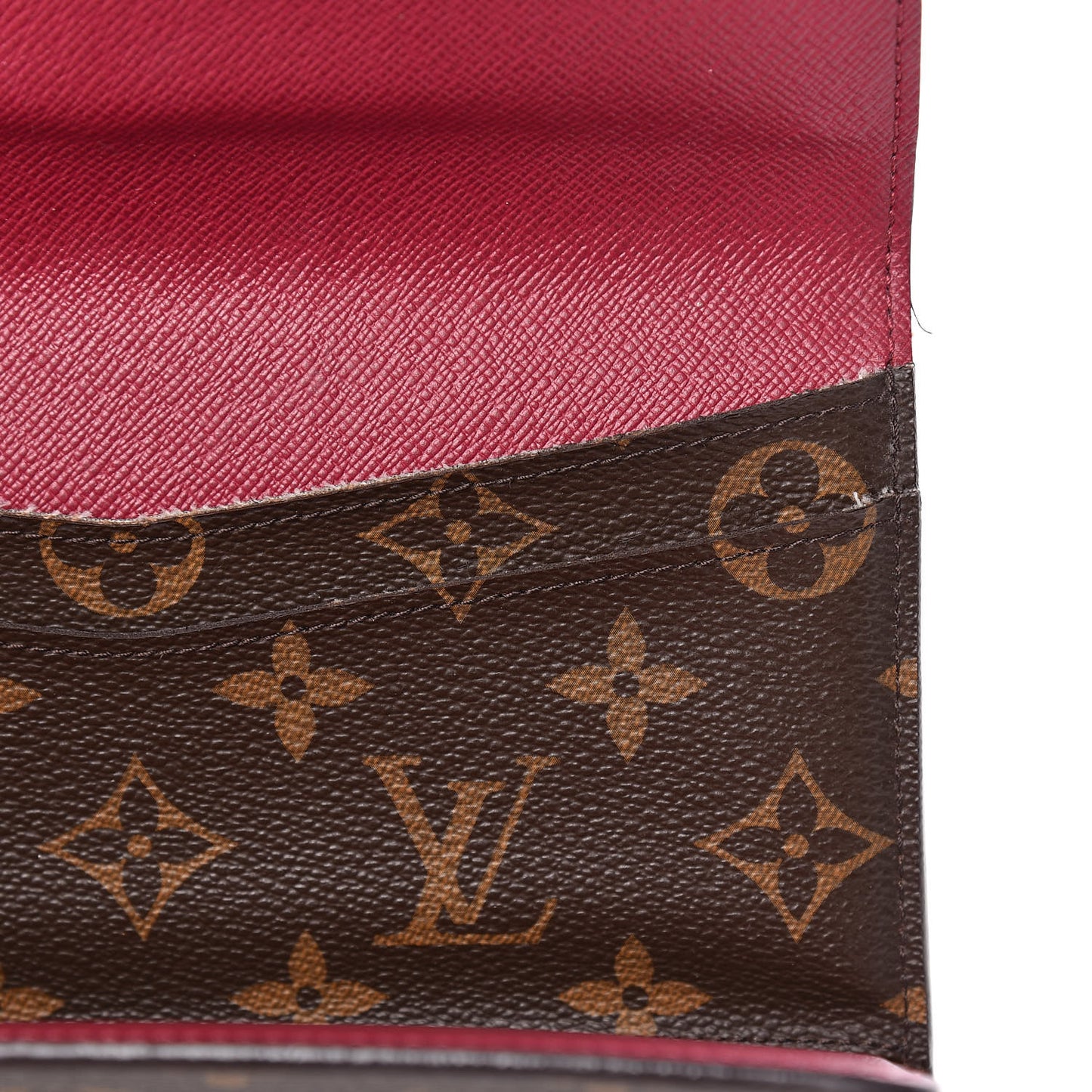 Monogram Josephine Wallet Fuchsia