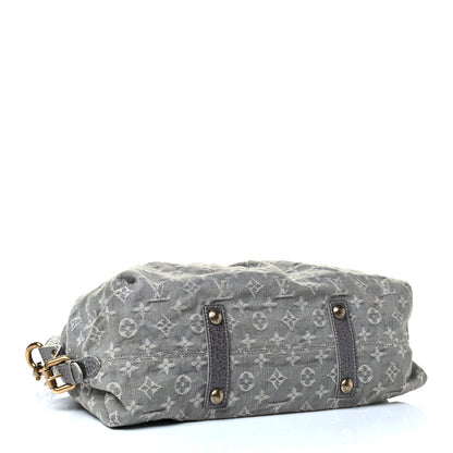 Louis Vuitton Denim Neo Cabby MM Grey 3 of 4