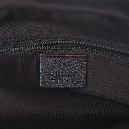 Gucci Monogram Small Princy Satchel Dark Brown 6 of 16