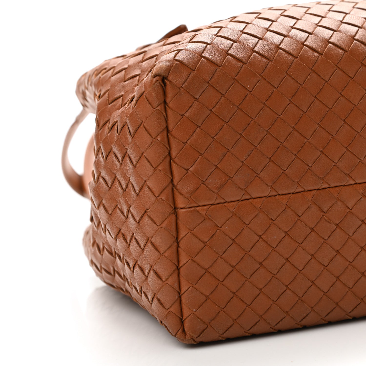 Bottega Veneta Nappa Intrecciato Seamless Tote Dark Calvados 9 of 17