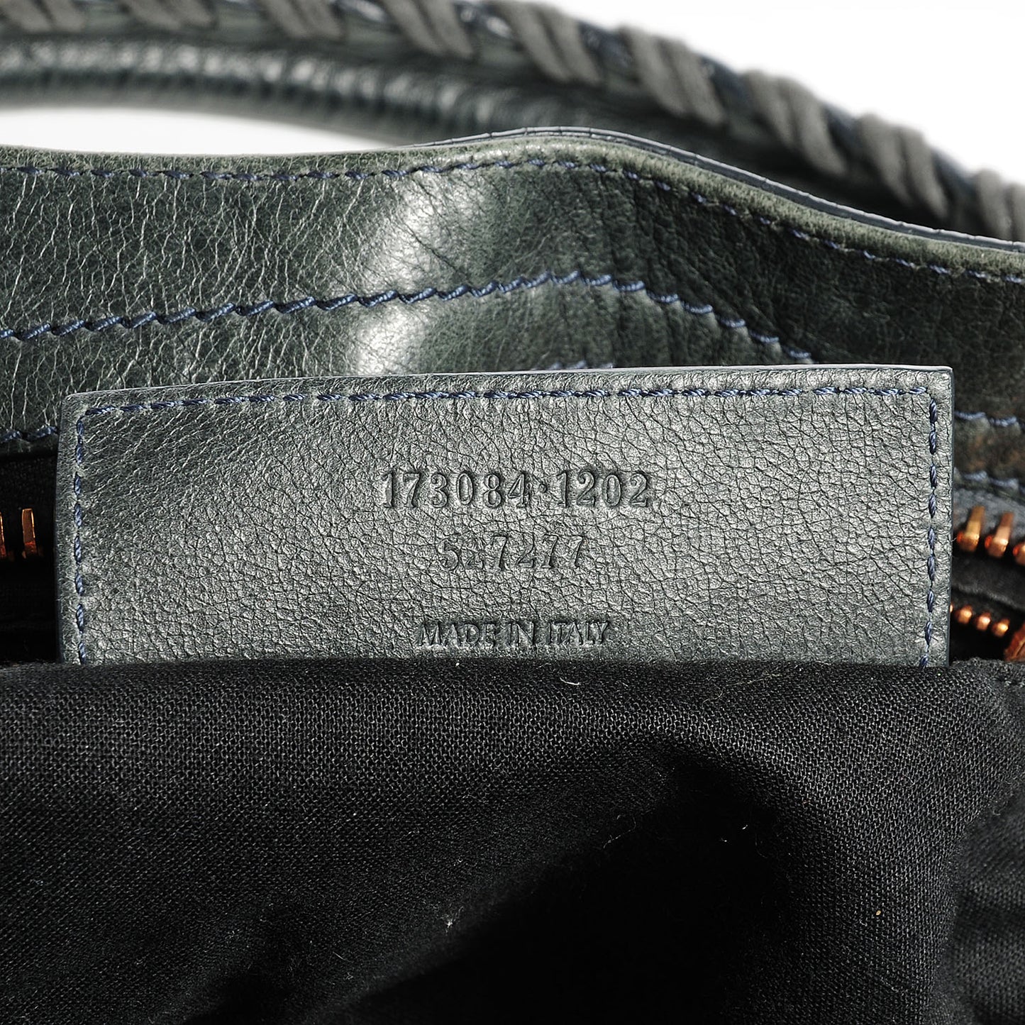Agneau Giant 21 Rose Gold Hardware City Anthracite